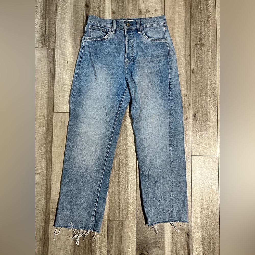 7 For All Mankind Light Blue Women Jeans